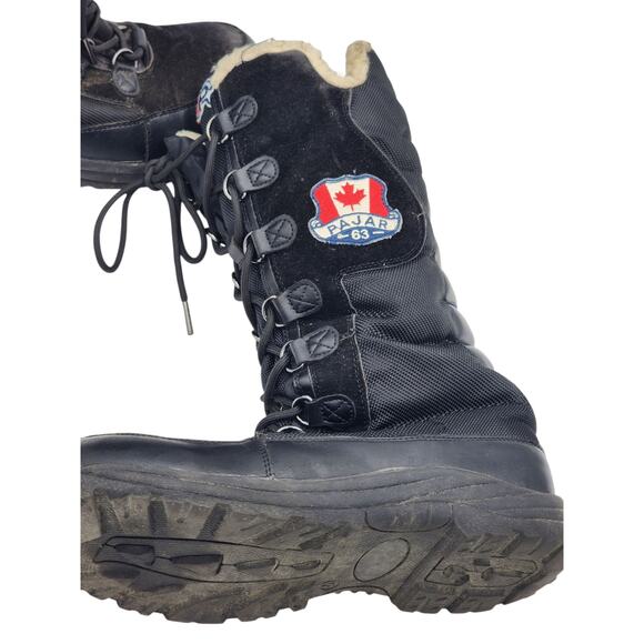 Pajar Boots Womens 7 Winter Hiking Waterproof Snow Cold Weather Canada Gorpcore - Picture 13 of 16